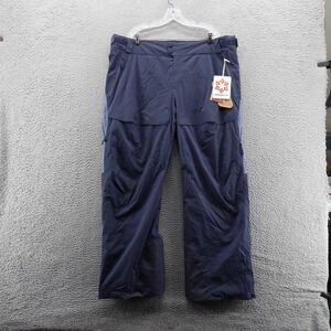 Obermeyer Mens Oberreute‎ Snow Pants Waterproof RECCO 2XL Ski Blue NEW $349